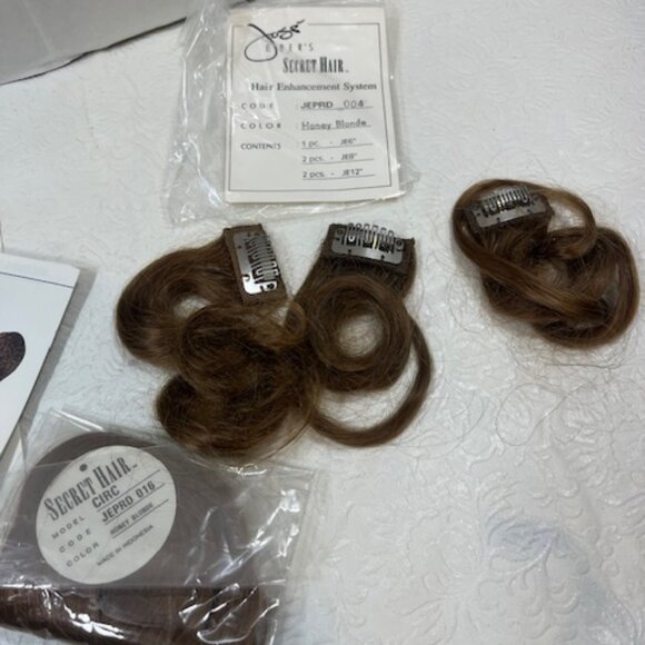 VTG Jose Eber's Secret Hair Enhancement System Honey Blonde Partial Kit - Picture 3 of 9